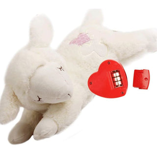 Anxiety Relief Heartbeat Lamb Plush Toy For Dogs