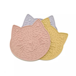 Cat-Shaped Silicone Lick Mat